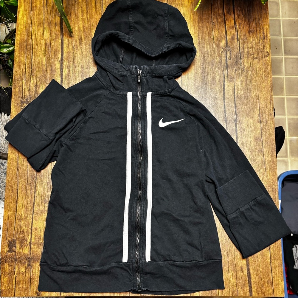 Nike Black Full-Zip sweater
